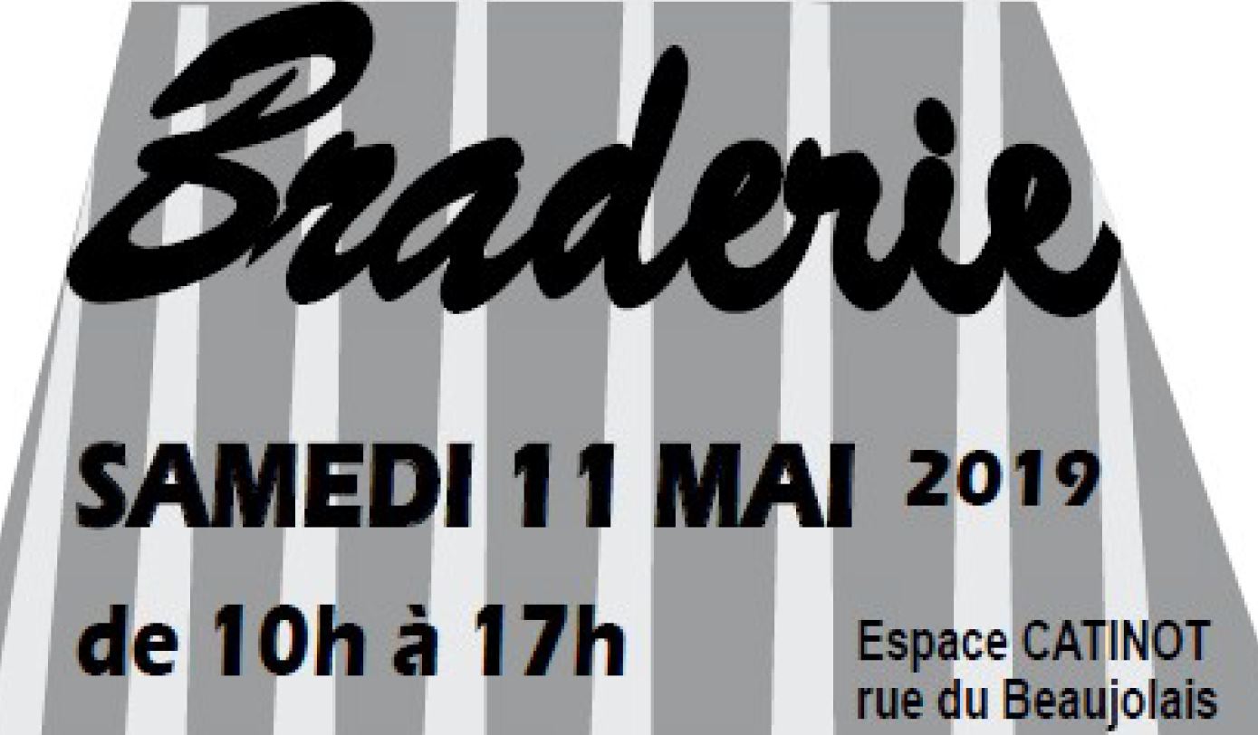 Secours catholique – Braderie Samedi 11 Mai