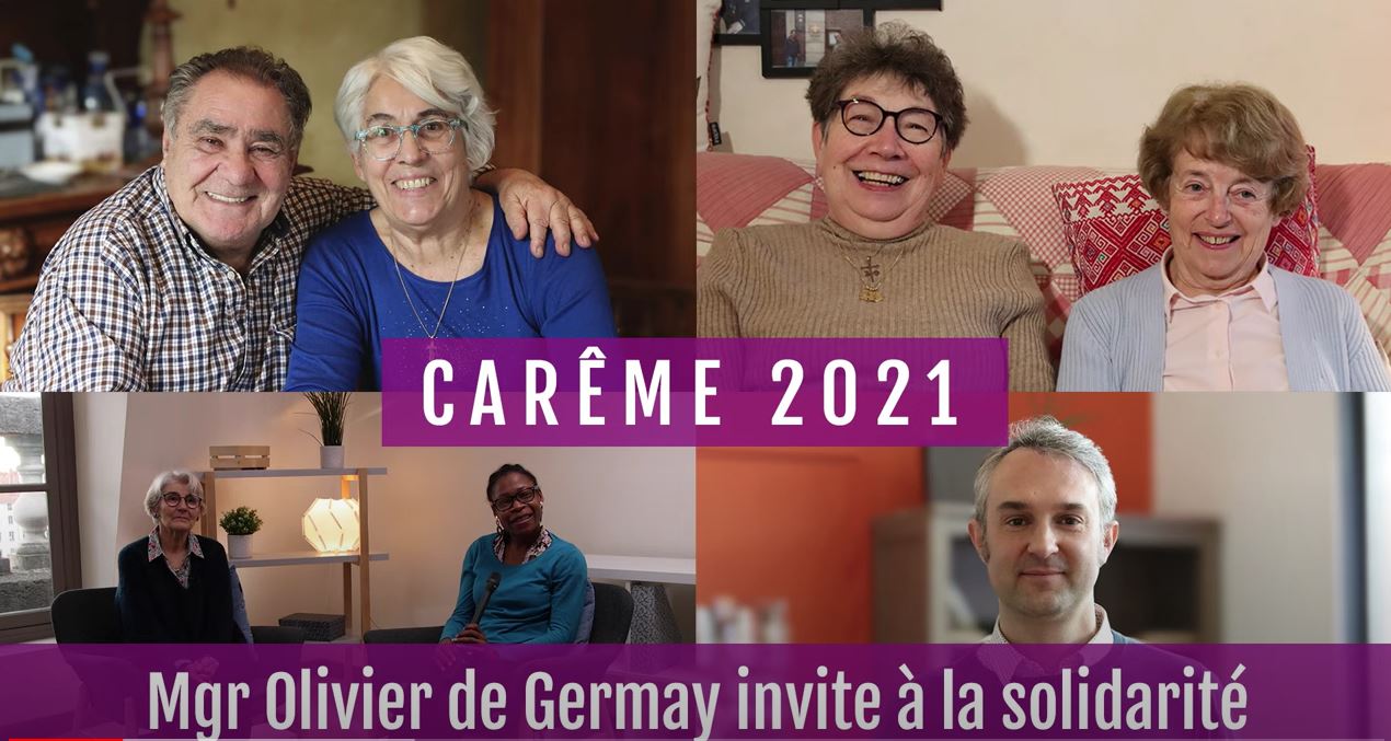 Message de carême de Mgr De Germay